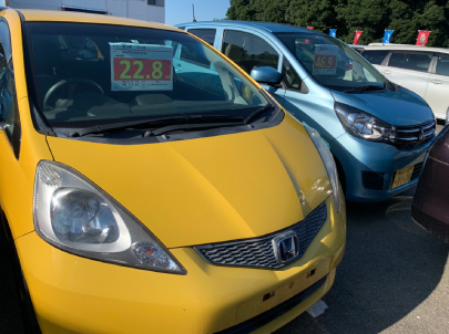 車2台